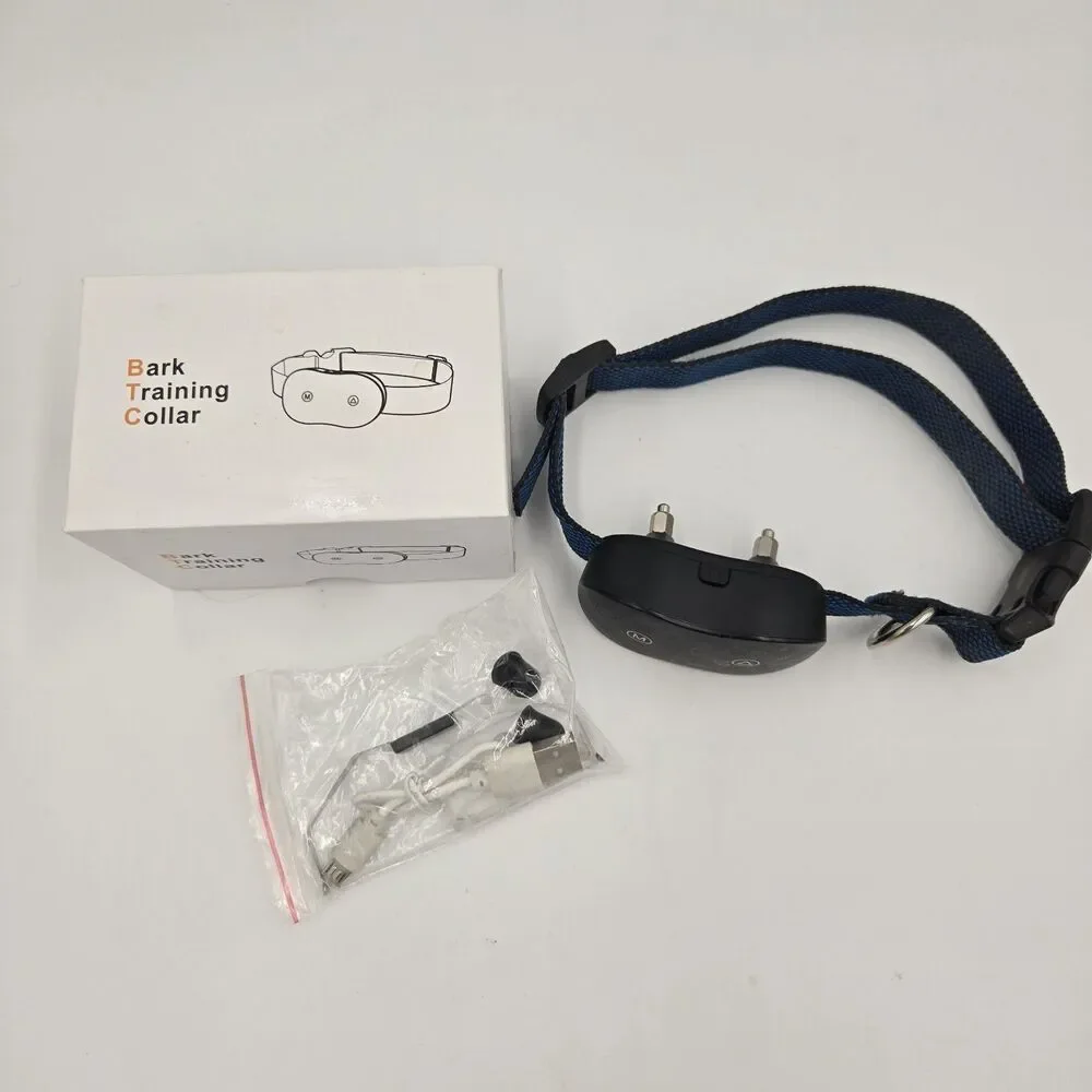 Rechargeable Dog Bark Training Collar Waterproof Electric Anti-Barking Collars